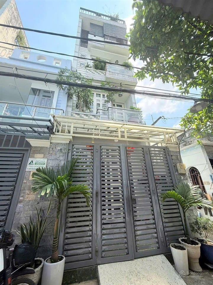 Bán nhà hẻm xe hơi thông,68 m2 xây 4 tầng chỉ 7 tỷ,phan huy ích,quận gò vấp