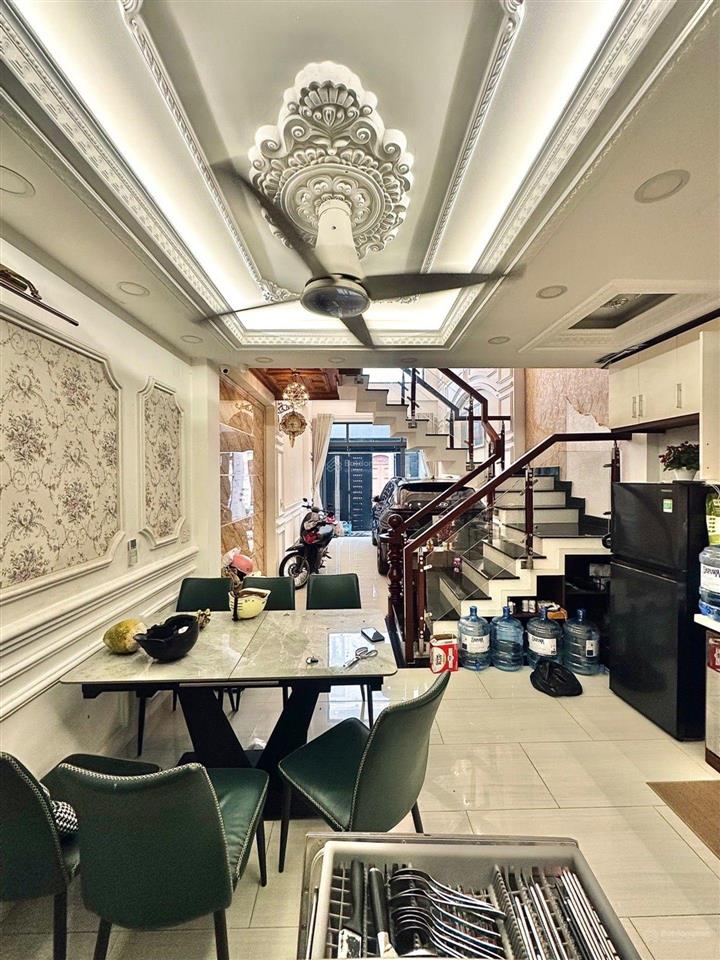 Nhà hẻm xe hơi,60 m2 xây 5 tầng chỉ hơn 8 tỷ,nguyễn văn khối,quận gò vấp