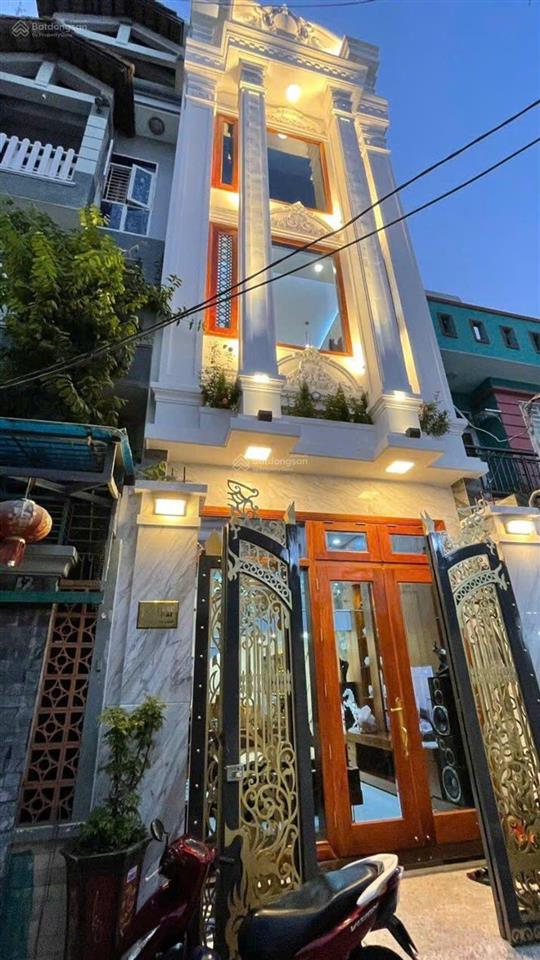 Bán nhà hẻm xe hơi,68 m2 xây 5 tầng chỉ hơn 8 tỷ,huỳnh văn nghệ,gò vấp