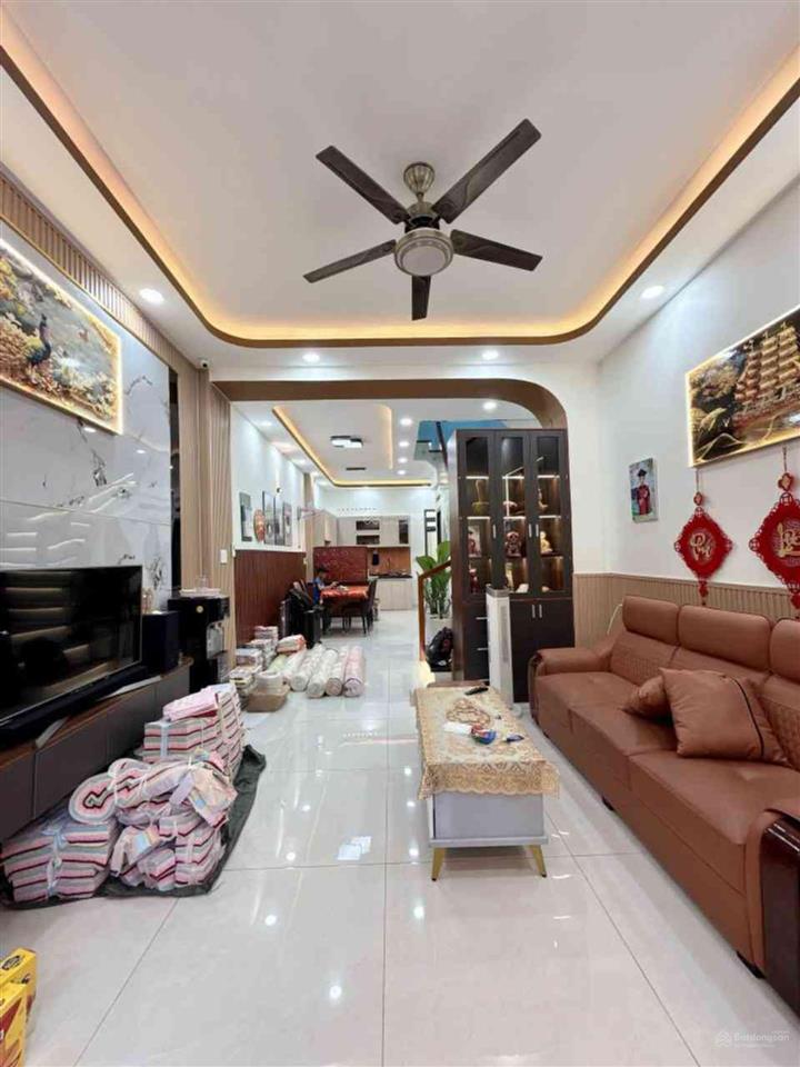 Dt 4x13m, 3 tầng, 4 tỷ hơn, hẻm 6m thông, an dương vương, tên lửa, bà hom, p. btđông, quận bình tân