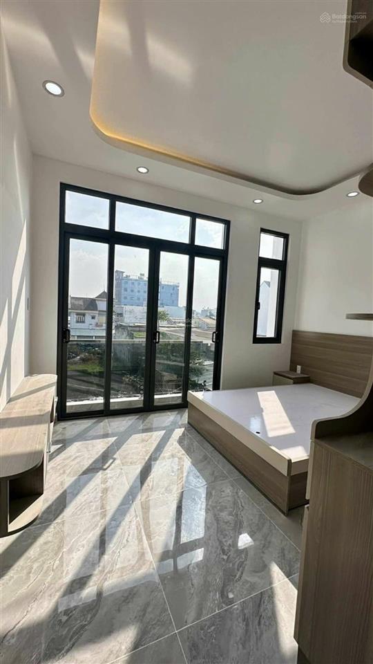 Nhà mới 5 tầng. 4x12m. nhỉnh 4 tỷ. hẻm xe hơi thông. an dương vương. bà hom. tân hoà đông. quận 6.