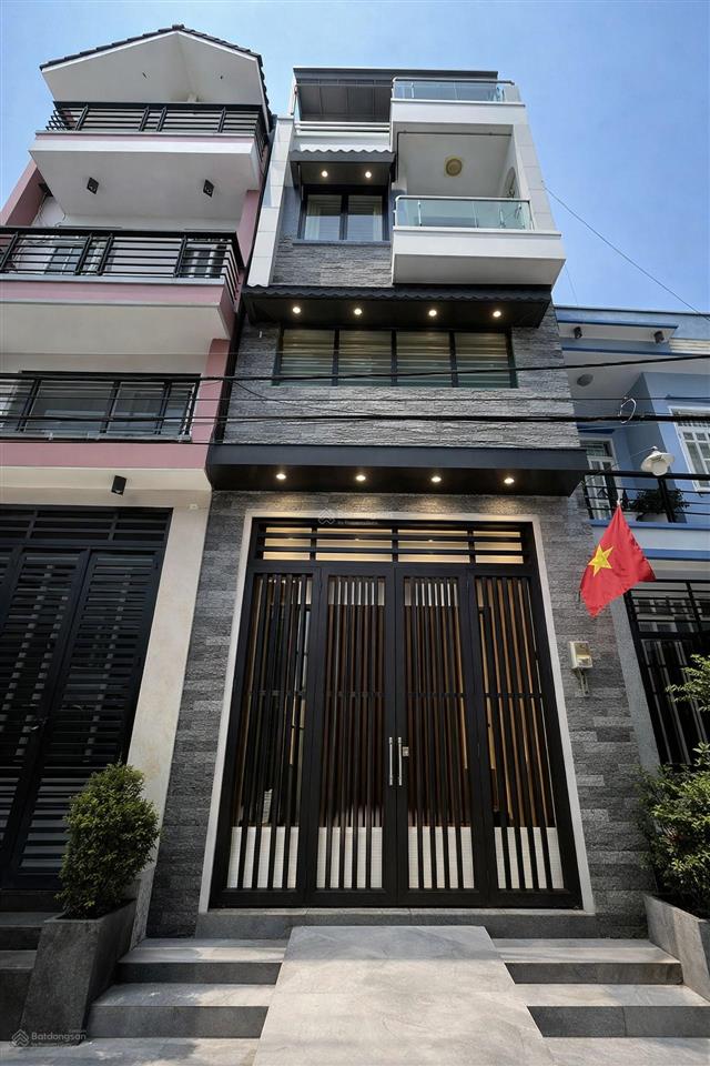 Nhà mới 4 tầng. 4x16m. 5 tỷ hơn. hẻm xe hơi. an dương vương. lê cơ. tên lửa. p.an lạc.quận bình tân