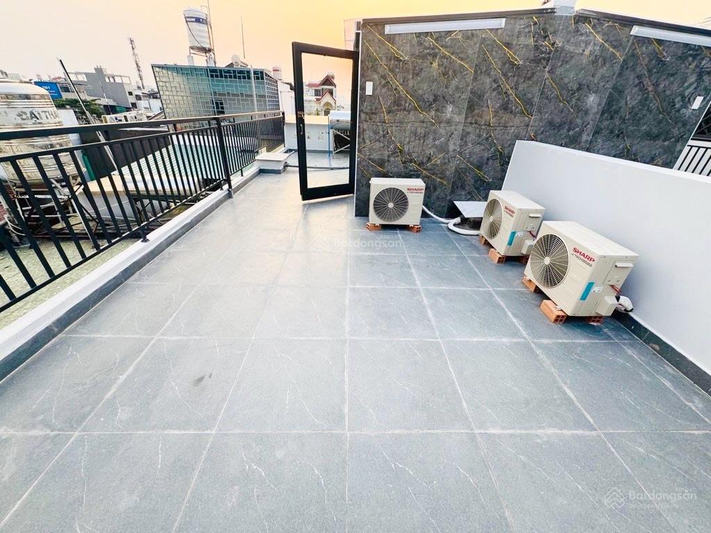 Sát phan huy ích  gò vấp  ô tô tới cửa  hẻm nhựa thông  45m vuông a4  5 tầng  full nội thất