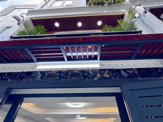 Sát phan huy ích  gò vấp  ô tô tới cửa  hẻm nhựa thông  45m vuông a4  5 tầng  full nội thất