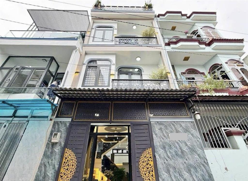 Siêu phẩm nhà xây mới gần chợ hạnh thông tây đường quang trung, gò vấp  giá 3,78tỷ/60m2 (5x12m).