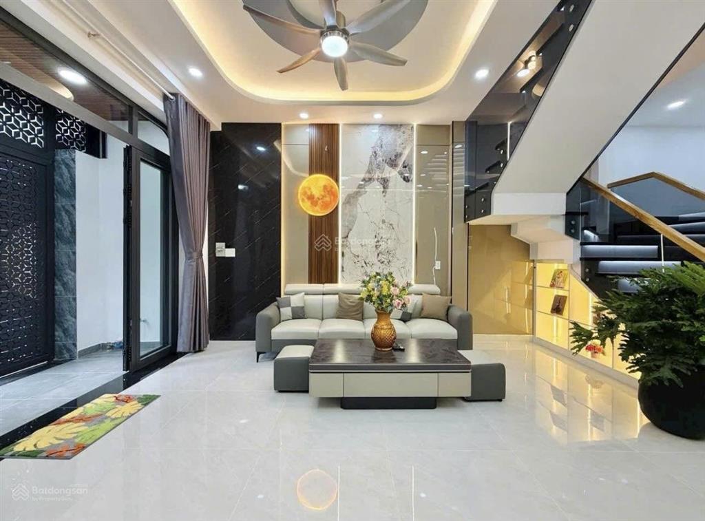 Siêu phẩm nhà xây mới gần chợ hạnh thông tây đường quang trung, gò vấp  giá 3,78tỷ/60m2 (5x12m).