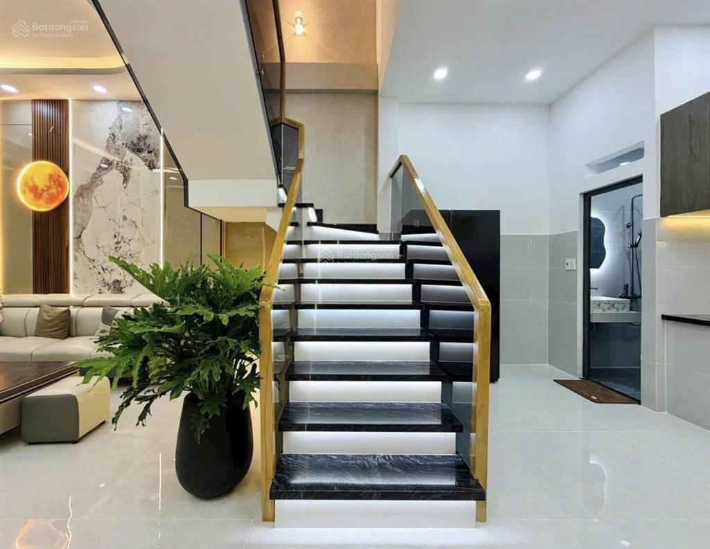 Siêu phẩm nhà xây mới gần chợ hạnh thông tây đường quang trung, gò vấp  giá 3,78tỷ/60m2 (5x12m).