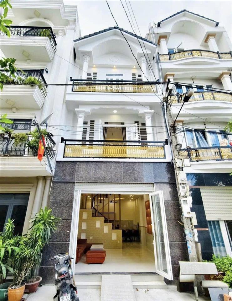 Siêu phẩm nhà 3 tầng thạnh xuân 21  q12  hẻm 8m ôtô vào tận nhà  gần picity  giá 4,13tỷ/52,8m2