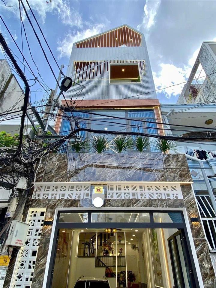 Chỉ 4,65 tỷ sở hữu nhà đường bạch vân  quận 5  dt 77m2 (5,5x14)  dòng tiền 24tr/tháng  hxh 6m