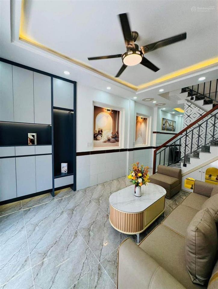 Nhà mới phú nhuận  trần hữu trang khu vực kinh doanh  giá6,25tỷ/60m2  khai thác 22 triệu/tháng