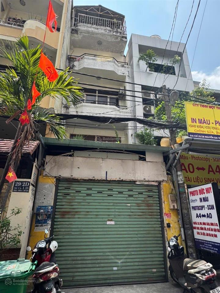 Siêu phẩm khai thác dòng tiền mặt tiền hẻm 12m nguyễn gia trí (d2) 4x23m,4 tầng, chỉ 18 tỷ tl