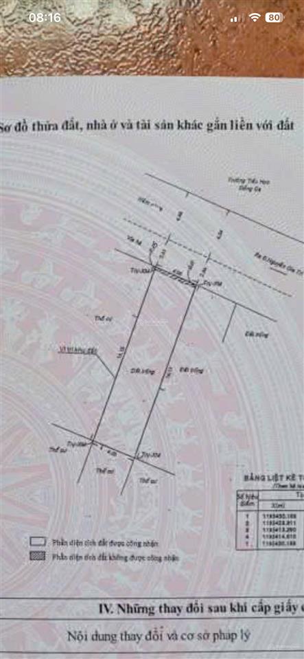 Bán đất nguyễn gia trí p25 bình thạnh, 64m2 (4x16) vuông vức, hẻm nhựa 8m xe tải tránh, giá 11.9 tỷ