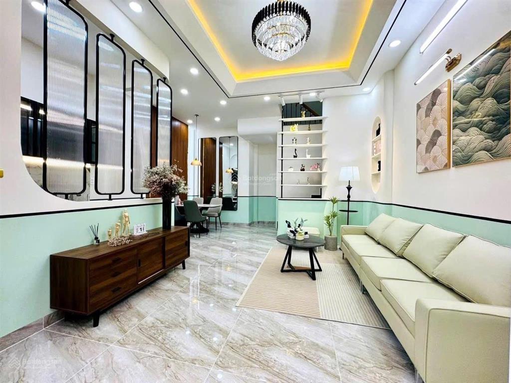 Bán nhà vị trí vàng trên đường nguyễn thị huỳnh, p8, quận phú nhuận. giá 6tỷ280/62,5m. shr.