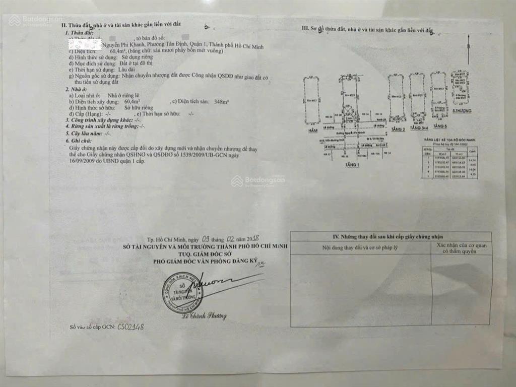 Mặt tiền nguyễn phi khanh, q1, dt hơn 60m2, giá 4,85 tỷ, có hđ thuê sẵn 29tr/tháng