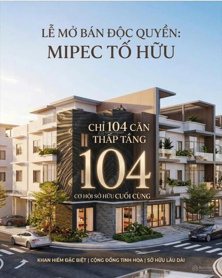 Tâm điểm giao thương trục tố hữu shophouse mipec đón đầu dòng khách khổng lồ, khai thác dòng tiền