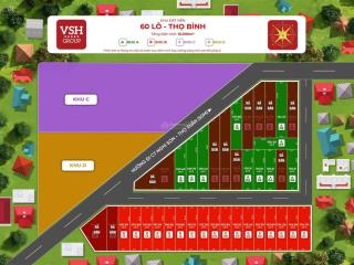 Đất đẹp tại xã thọ bình, 550 triệu, 105m2, sổ đỏ đầy đủ. ven khu công nghiệp lam sơn sao vàng