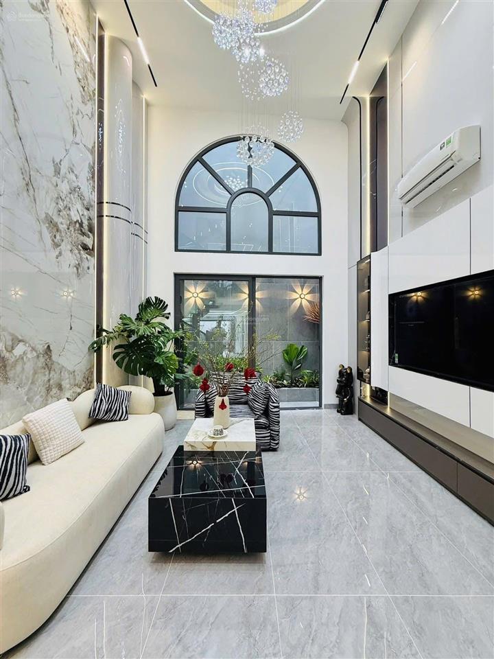 Siêu phẩm nhà phố luxury hẻm xe hơi tại phan văn trị, gò vấp. giá chỉ 4,78tỷ mà dt đến 72m2!!