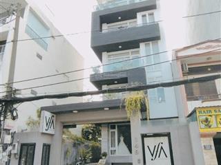 Siêu phẩm tòa nhà mặt tiền nguyễn cửu vân  ngang "khủng" 8m  thu nhập 110tr/tháng