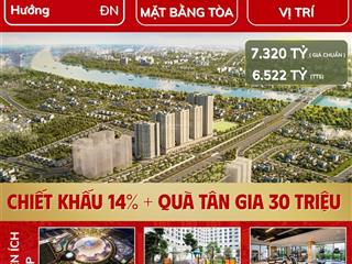 Bán căn hộ sở hữu lâu dài rẻ nhất thị trường 46,9tr/m2, ký hdmb trực tiếp cđt