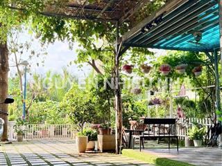 Shophouse sân vườn hơn 110m2  view kênh thơ mộng  khu nam long trần trọng cung