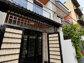 Bán nhà đẹp âu dương lân quận 8, 49,8 m vuông vức, 3 tầng, 3 pn, không quy hoạch, shr