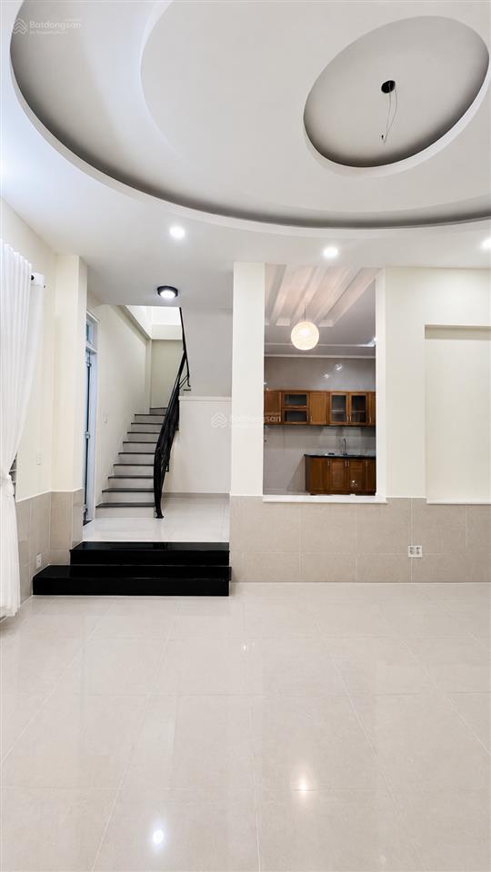 Bán nhà 3 tầng phường tân hưng quận 7, 94m, ngang 8.5m nở hậu, gara ô tô, 4pn, gần khu kiều đàm