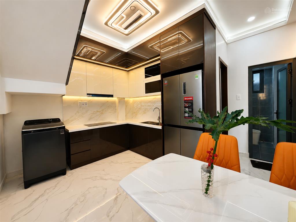 Bán nhà mới đẹp hẻm 4m huỳnh tấn phát, quận 7, 4,2m x 13m, 2 tầng, 3pn, full nội thất cao cấp