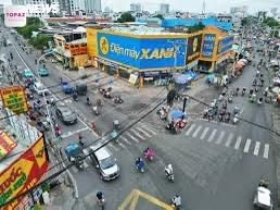 Mặt tiền ngay ngã tư bốn xã full thổ cư 1000m2 vuông vức 25x40
