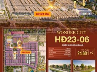 Căn liền kề hướng đông nam duy nhất hđ2306 hừng đông  vinhomes wonder city đan phượng