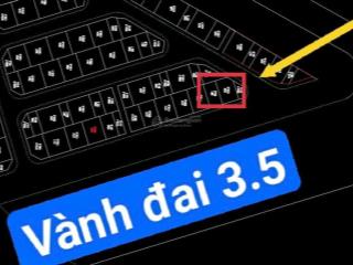Tôi cần bán lô góc 140m² mặt đường lớn, vân canh, hoài đức, hà nội