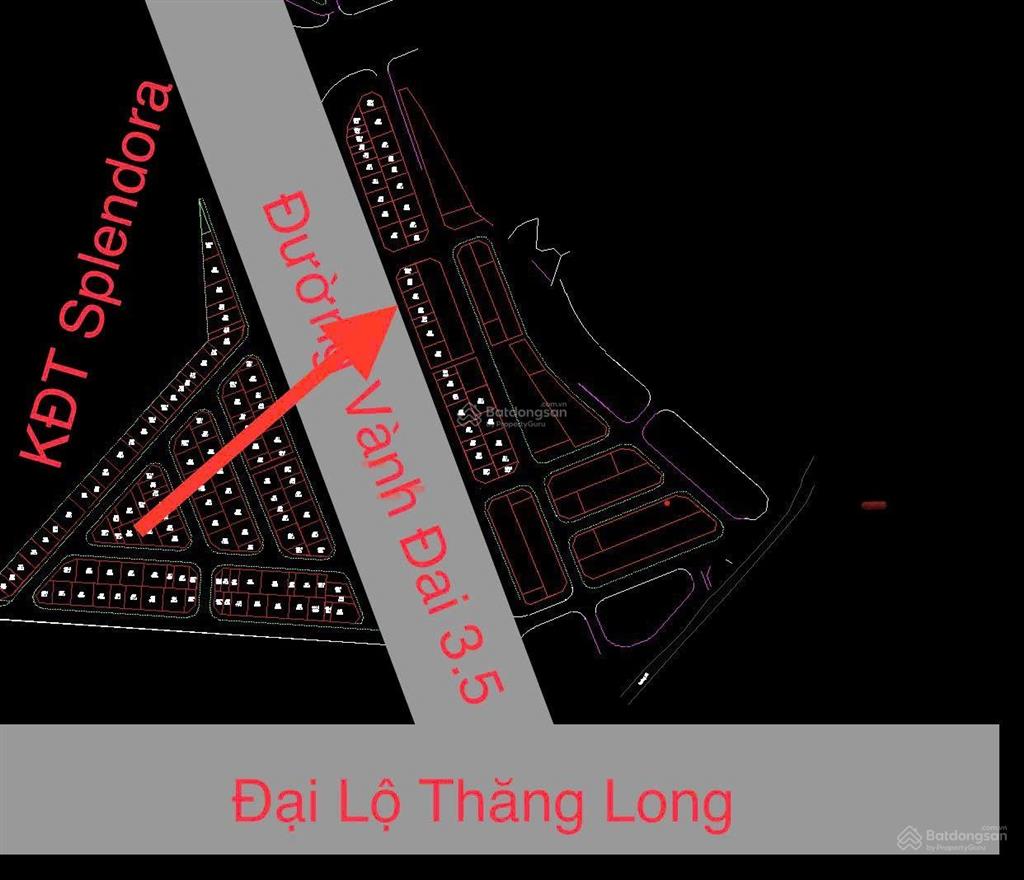 Tôi cần bán gấp lô đất đã có sổ mặt đường vành đai 3.5 ngay vòng xuyến khác mức trên cao