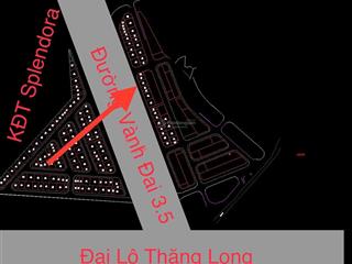 Tôi cần bán gấp lô đất đã có sổ mặt đường vành đai 3.5 ngay vòng xuyến khác mức trên cao