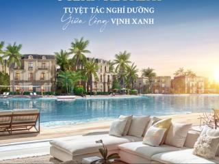 Cần bán gấp biệt thự sl 270 m2 đất, 2 mặt tiền có bãi biển riêng sau nhà tại vinhomes cần giờ.