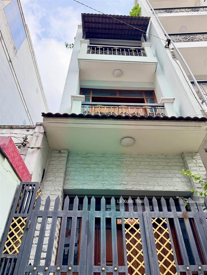 Nhà đẹp 4 tầng hòa bình, 46m2, hxh thông, chỉ 5.95 tỷ, hiệp tân tân phú. gần đầm sen