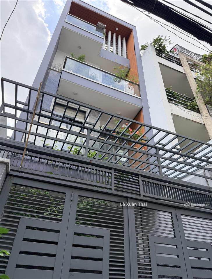 Q11 bình thới, 4 tầng, 65m2, ngang 4.1m, hẻm nhựa 10m. nhỉnh 12t, gần cv đầm sen