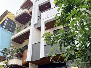 Xây xong con không ở chủ chào bán 11.6 tỷ, nhà 4t mới tinh 65m2, cư xá lê đại hành q11
