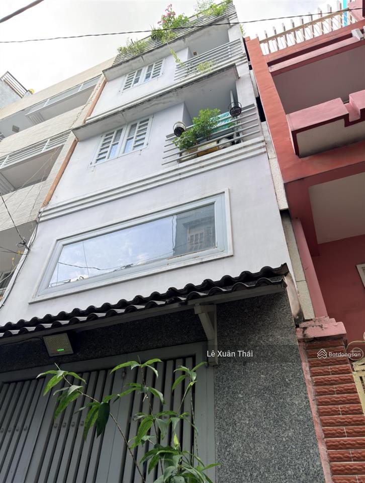 Cần bán nhà hẻm 3 tháng 2 q10  2 ô tô tránh nhau 4 tầng 48m2. chỉ 8.8 tỷ. gần hà đo