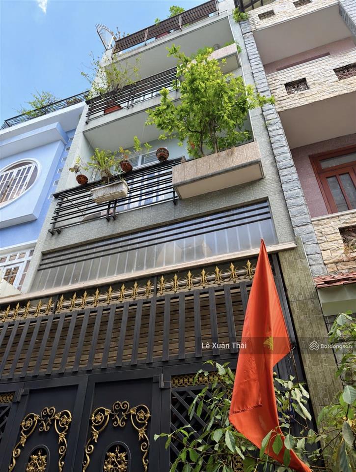 Bán nhà âu cơ tân bình gần vx lê đại hành, 56m2 4t, ngang 4.8m đẹp, full nội thất. giá 11.8t