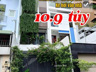 Định cư, gấp bán nhà tôn thất hiệp  q.11 chỉ 10t9, dt 55m2 x 5t  mt 4m ô tô vào nhà