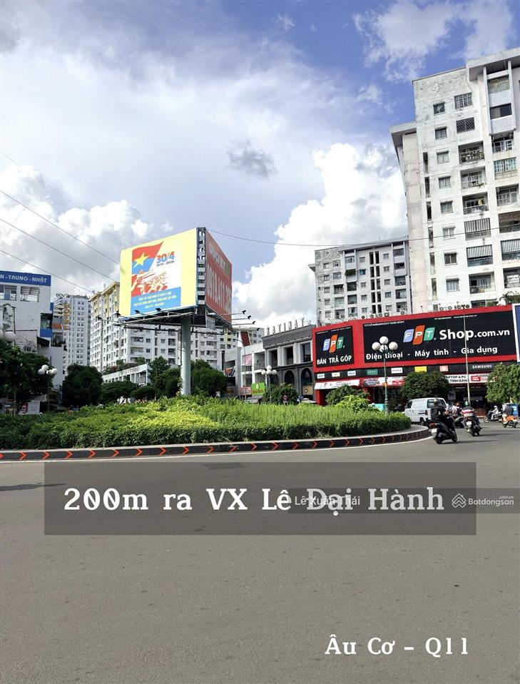 Cần bán nhà âu cơ q11, 42m x 4 tầng, giá 8t2, hẻm xe tải thông. nhà đẹp ở ngay không sửa