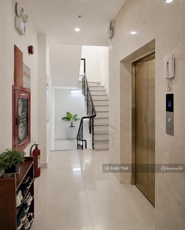 Cần bán nhà mt bắc hải ngay cx bắc hải dt 98m2 x 6t  mt 5m, thang máy  15 chdv. giá 35t8