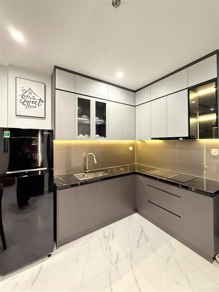 Quá là mê full nội thất đẹp  cho thuê ch 1 phòng ngủ+ the beverly, vinhomes grand park