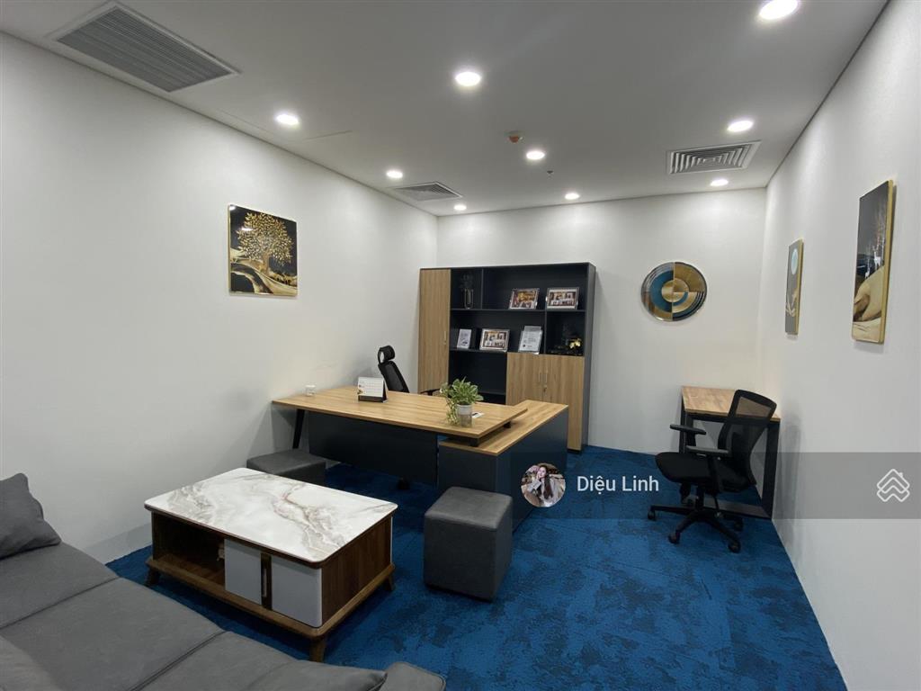 Cho thuê sàn 200m2 sẵn nội thất cực đẹp tại vinhomes west point, phạm hùng, nam từ liêm, hà nội