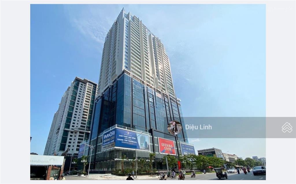 Chính chủ cho thuê văn phòng 1900m2 tòa gold tower 275 nguyễn trãi, thanh xuân, hà nội