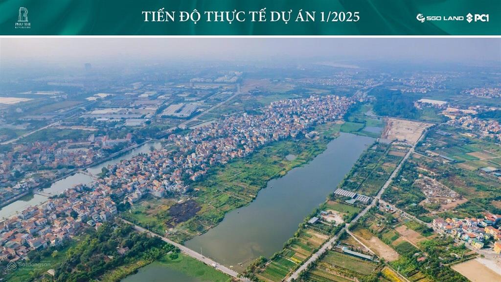 Suất ngoại giao lk12 phú thị riverside sát góc gần hồ chỉ 138 tr/m2, giá rõ ràng tốt thị trường