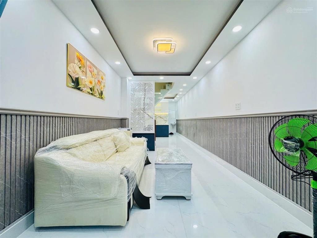 Bán nhà 4 tầng hẻm xe hơi, huỳnh tấn phát, tt. nhà bè, sổ hồng riêng, giá 2,785 tỷ