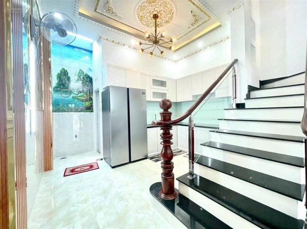 Nhà hẻm xe hơi, huỳnh tấn phát, nhà bè, ngay chợ phú xuân, 3 tầng, sổ hồng riêng, giá 5,4 tỷ