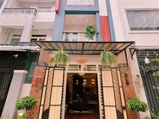 Nhà 4 tầng đẹp lung linh nở hậu  hẻm ôtô 5m phạm văn chiêu  gần siêu thị emart phan huy ích