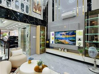 Siêu lung linh  hẻm nhựa 8m gần mặt tiền phan huy ích  6 tầng thang máy  full nội thất xịn.