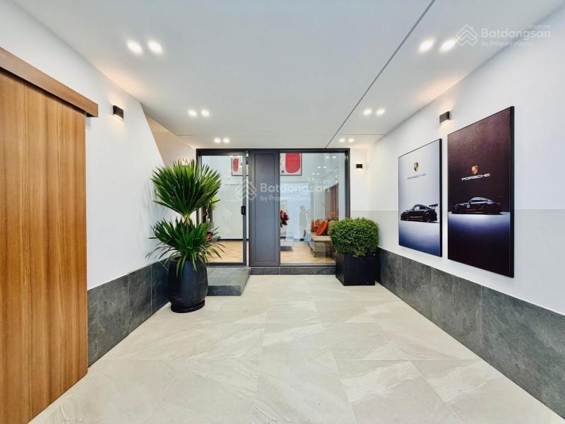 Siêu phẩm xây mới 5 tầng tại lê văn thọ  hẻm xe hơi  full nt  ngay cv làng hoa  30m ra mặt tiền